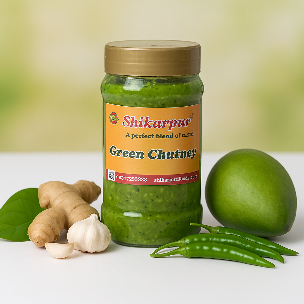 Green Chutney | 500 G | 950 G | 1900 G