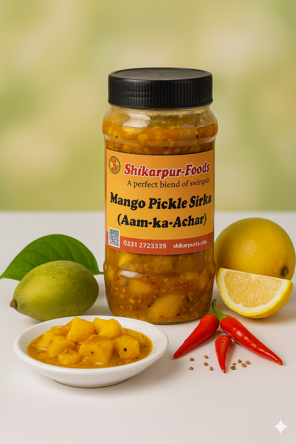 Mango Sirka Pickle | 950 G – Shikarpur Foods