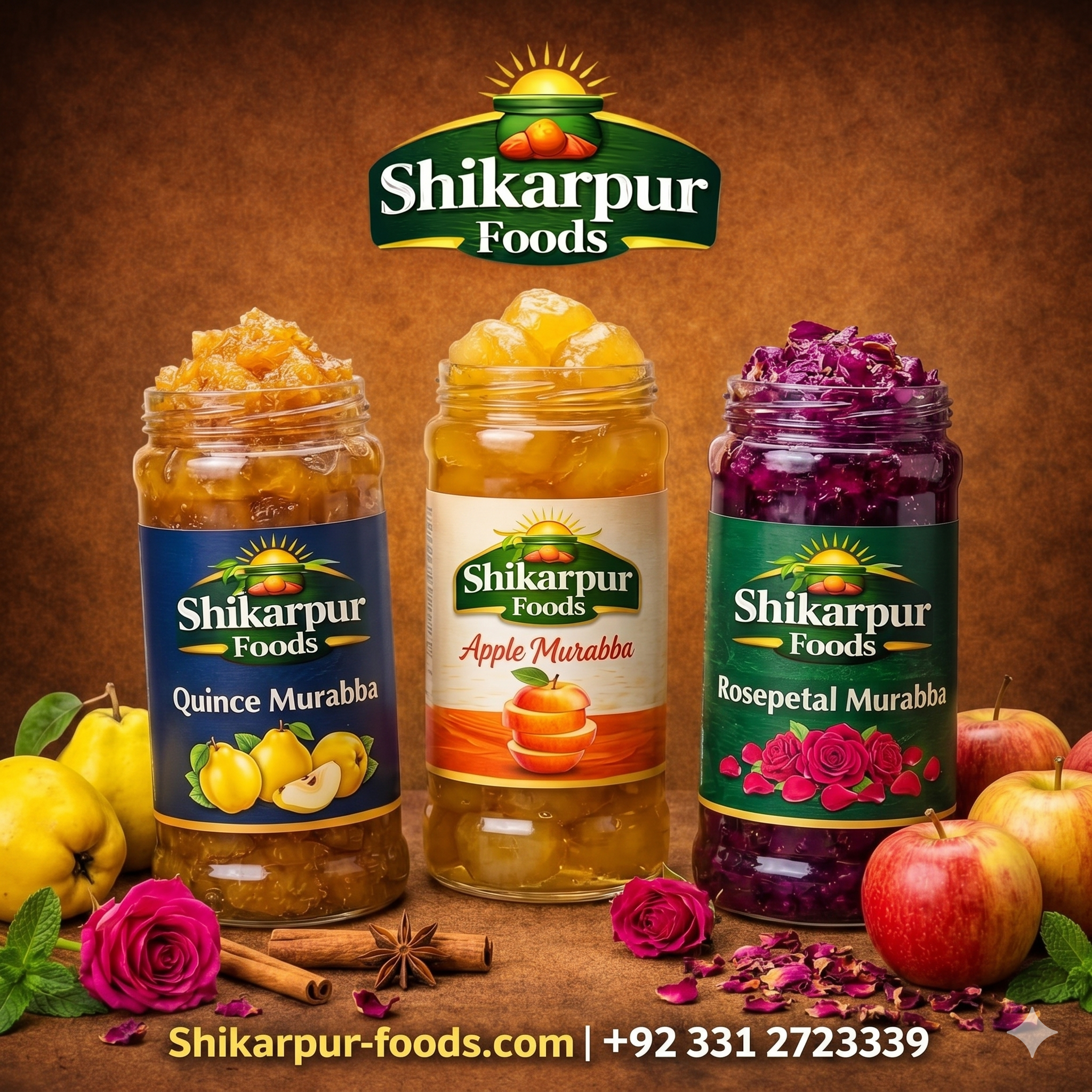 Shikarpur Robi Pack of 3 Murabba (Choose your flavor) – Shikarpur Foods