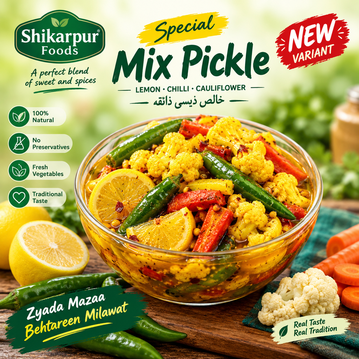 All Veges Sirka Pani Pickle