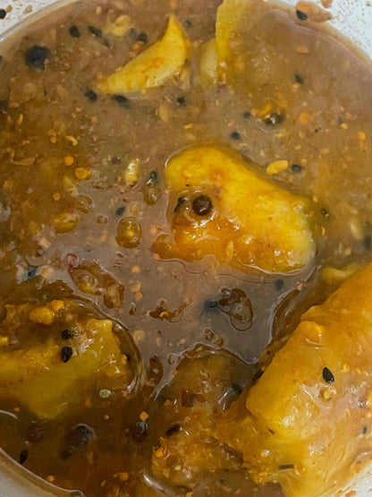 Sweet and Sour Mango Pickle