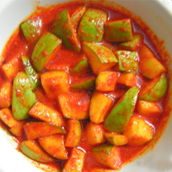 Sweet and Sour Mango Pickle