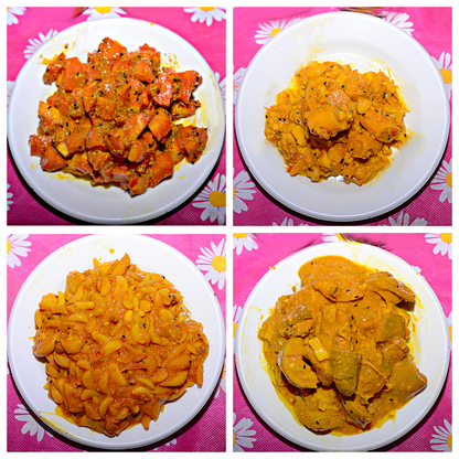 Super 4 ~ Carrot pickle ~ Mango oil pickle ~ Lotus root pickle ~ Garlic pickle