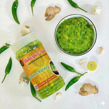 Green Chutney (Olive Oil)