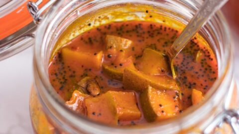 Sweet and Sour Mango Pickle